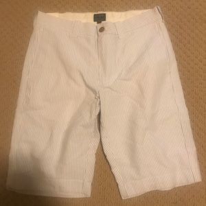 Jcrew sear sucker shorts